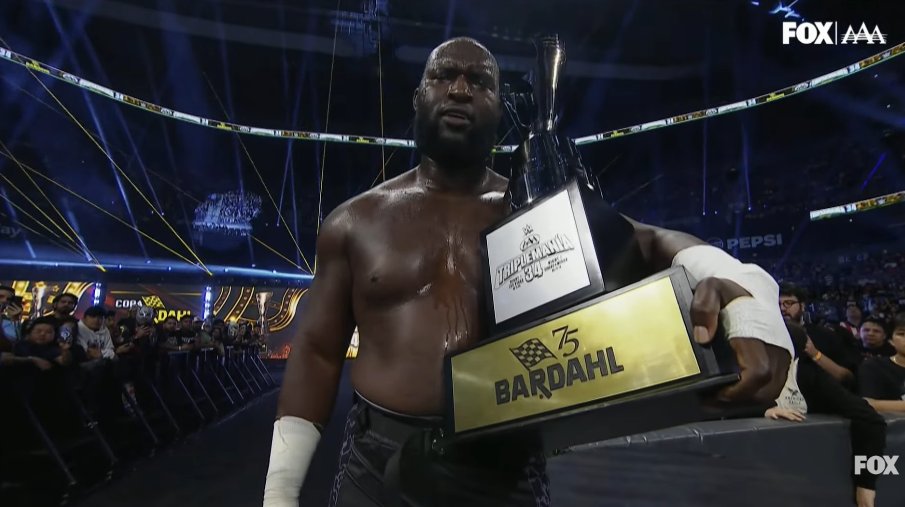 Omos Wins the Bardahl Cup at TripleMania 34 for the Second Straight Time