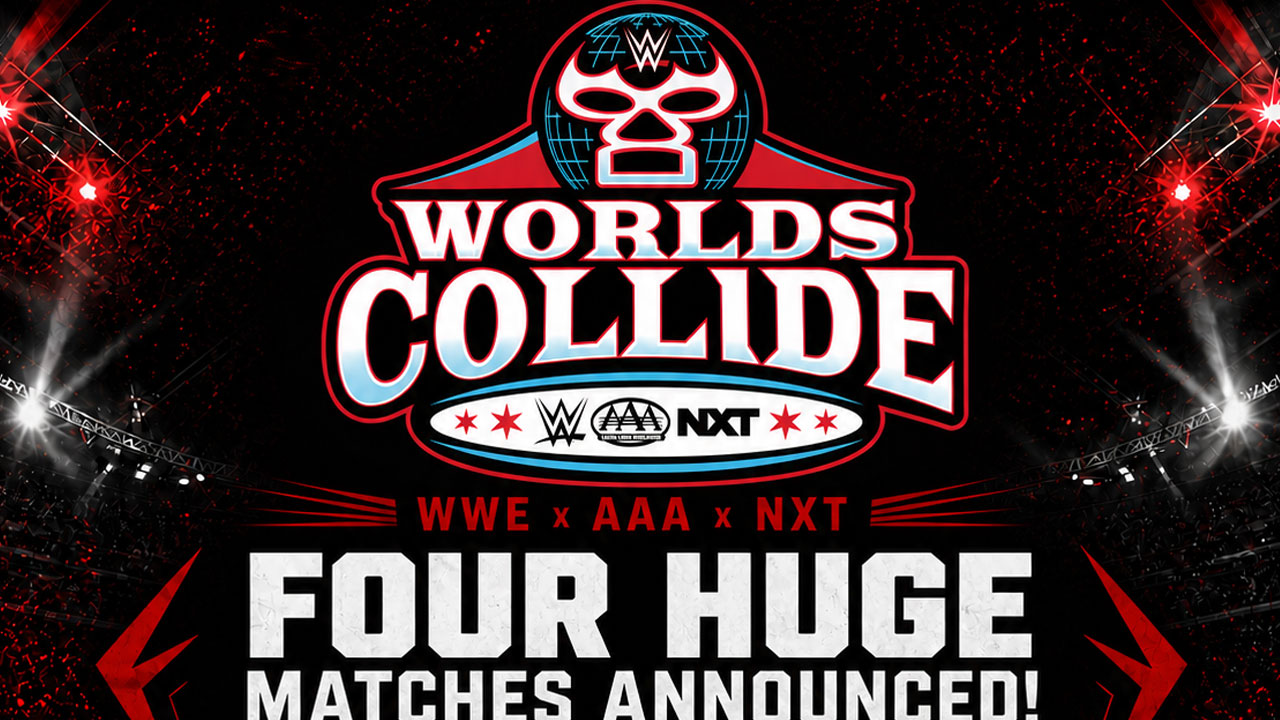 Four Matches Announced for WWE Worlds Collide 2026
