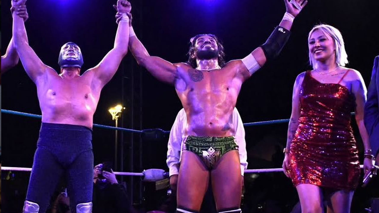 Santos Escobar’s First Match Since Leaving WWE